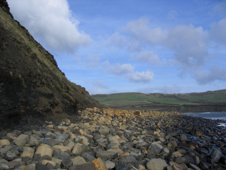 Boulders on the foreshore at Kimmeridge