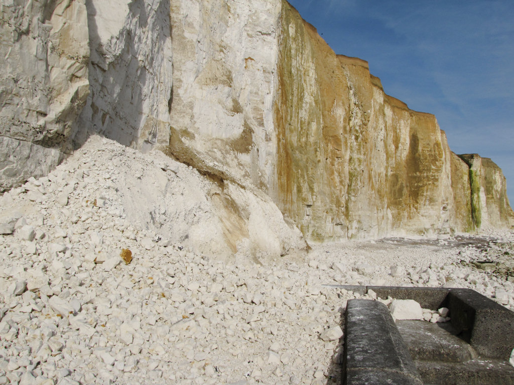 Peacehaven cliff fall