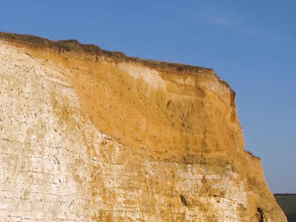 Seaford Head contour of the Chalk valley