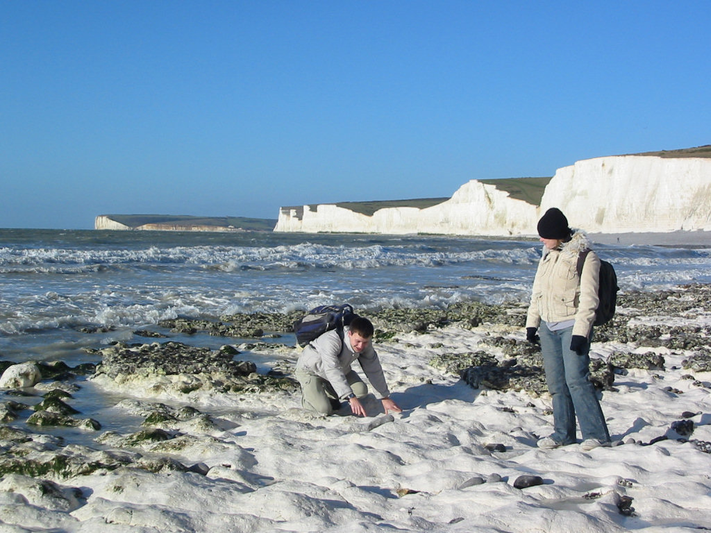 Seven Sisters fossil hunting