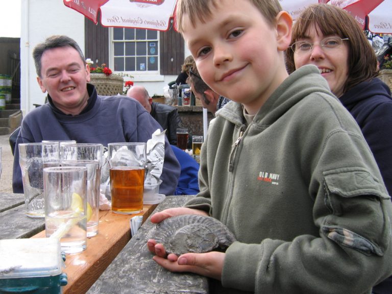Charmouth (Dorset) Discovering Fossils